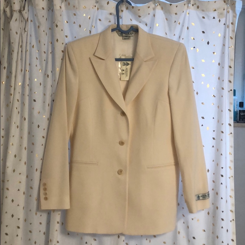 NWT made in USA Austin Reed worsted wool blazer